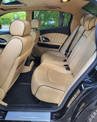 Maserati Quattroporte cena 129000 przebieg: 82500, rok produkcji 2012 z Warszawa małe 596